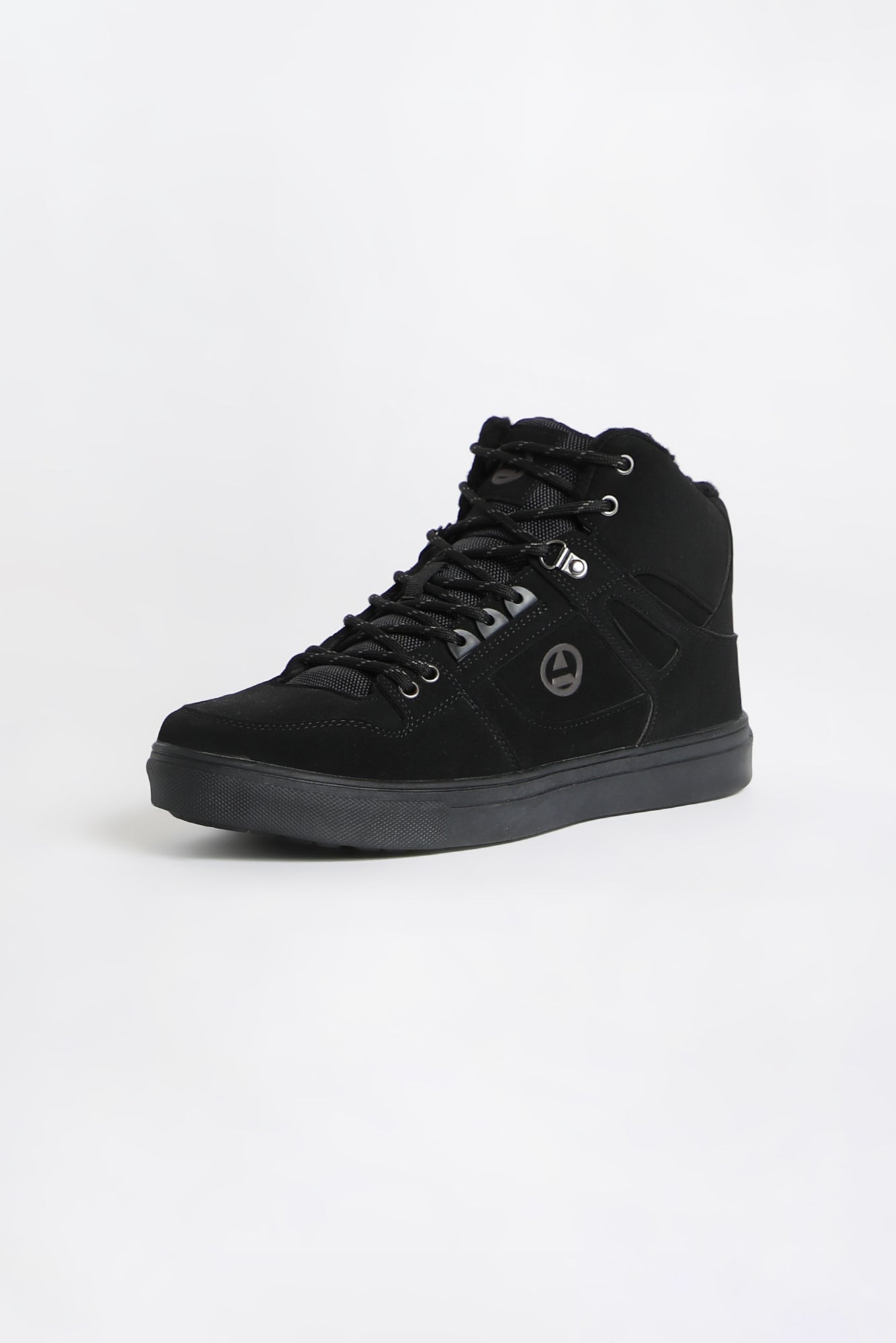 Amnesia Youth Nubuck Faux Fur Lined Skate Boots - /