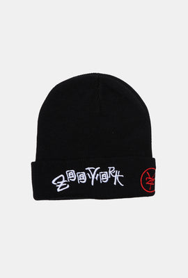 Zoo York Youth Embroidered Logo Foldup Beanie