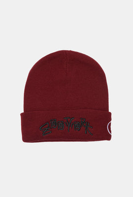 Zoo York Youth Embroidered Logo Foldup Beanie