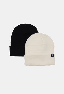 Zoo York Youth Foldup Beanie 2-Pack