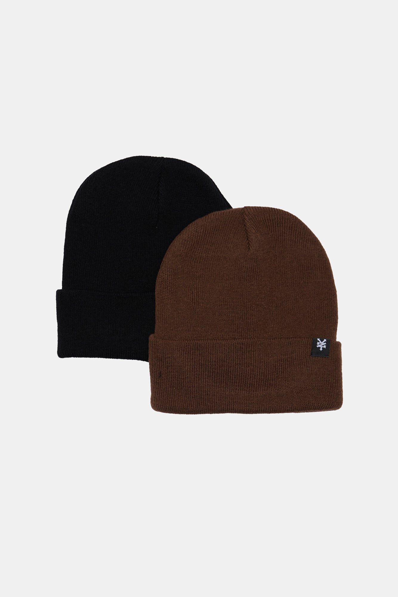 Zoo York Youth Foldup Beanie 2-Pack - / O/S