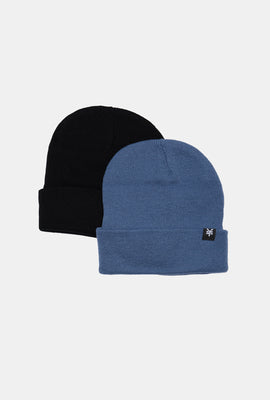 Zoo York Youth Foldup Beanie 2-Pack