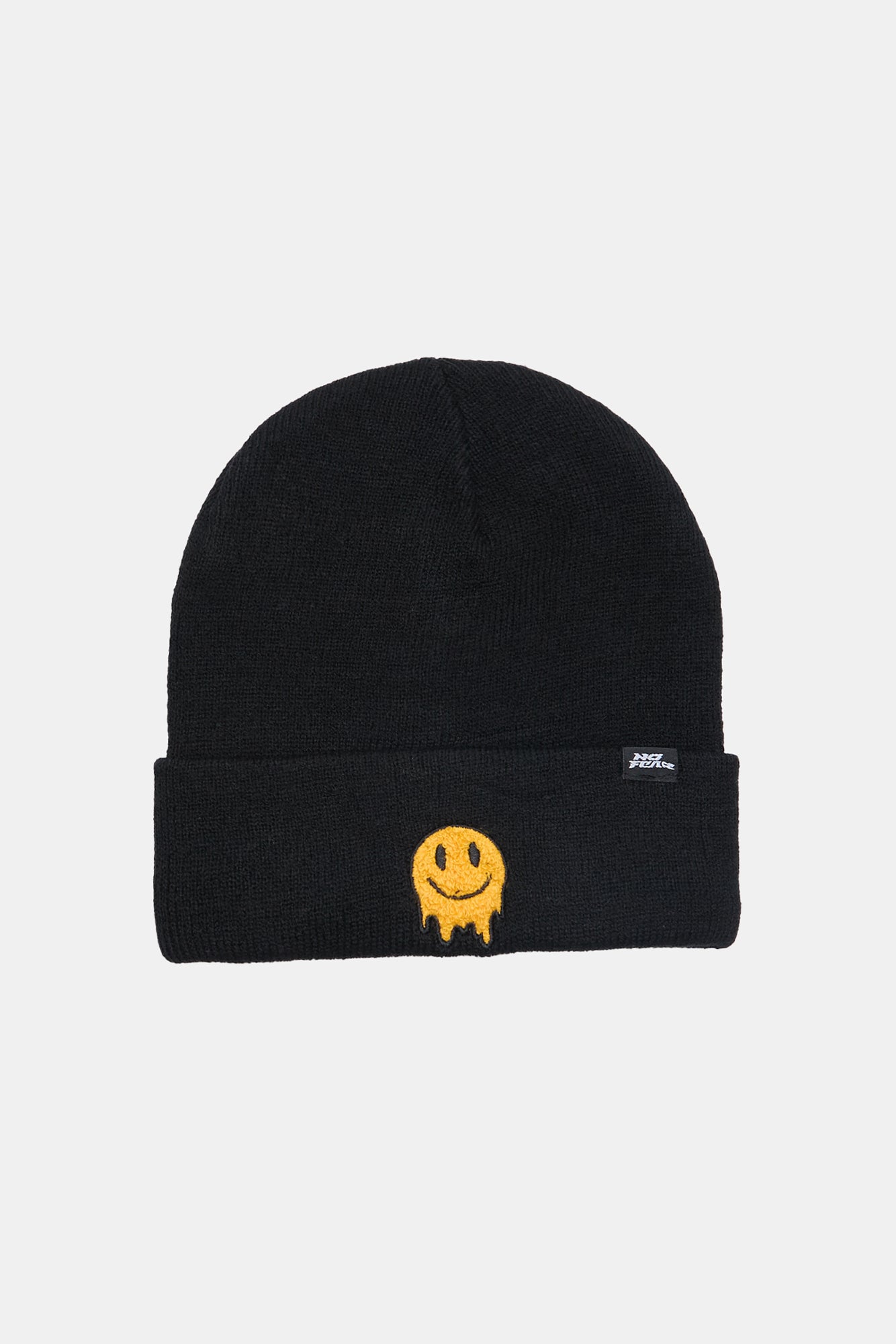 No Fear Youth Embroidered Foldup Beanie - / O/S