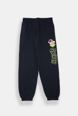 Jogger en molleton imprimé The Grinch junior
