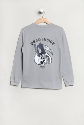 Arsenic Youth Dead Inside Long Sleeve Top