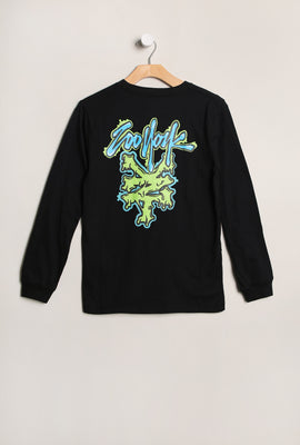 Zoo York Youth Slime Logo Long Sleeve