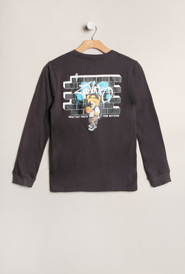 Zoo York Youth Teddy Graffiti Long Sleeve