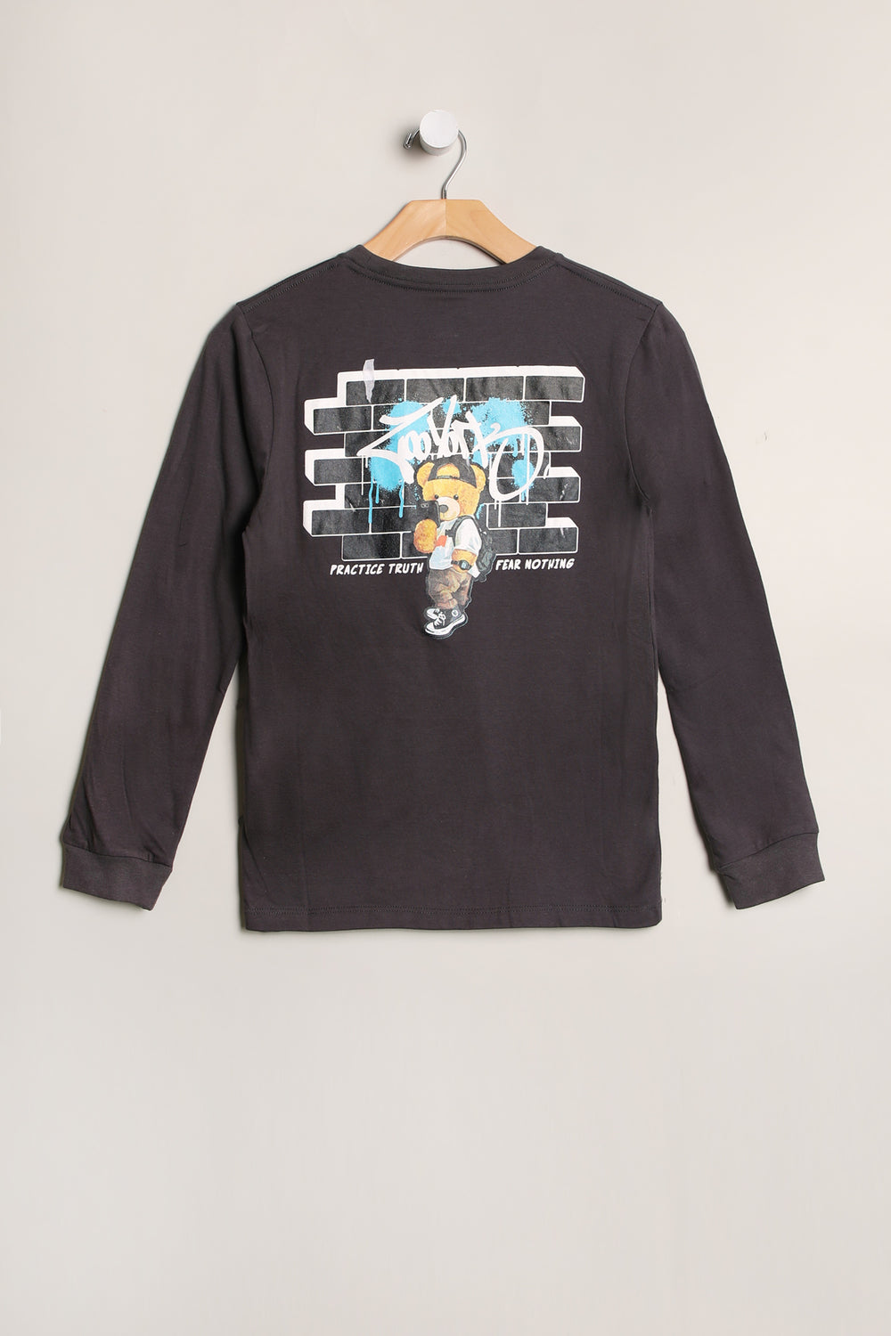 Zoo York Youth Teddy Graffiti Long Sleeve Zoo York Youth Teddy Graffiti Long Sleeve