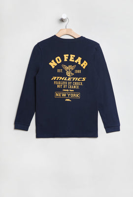 No Fear Youth Graphic Long Sleeve Top