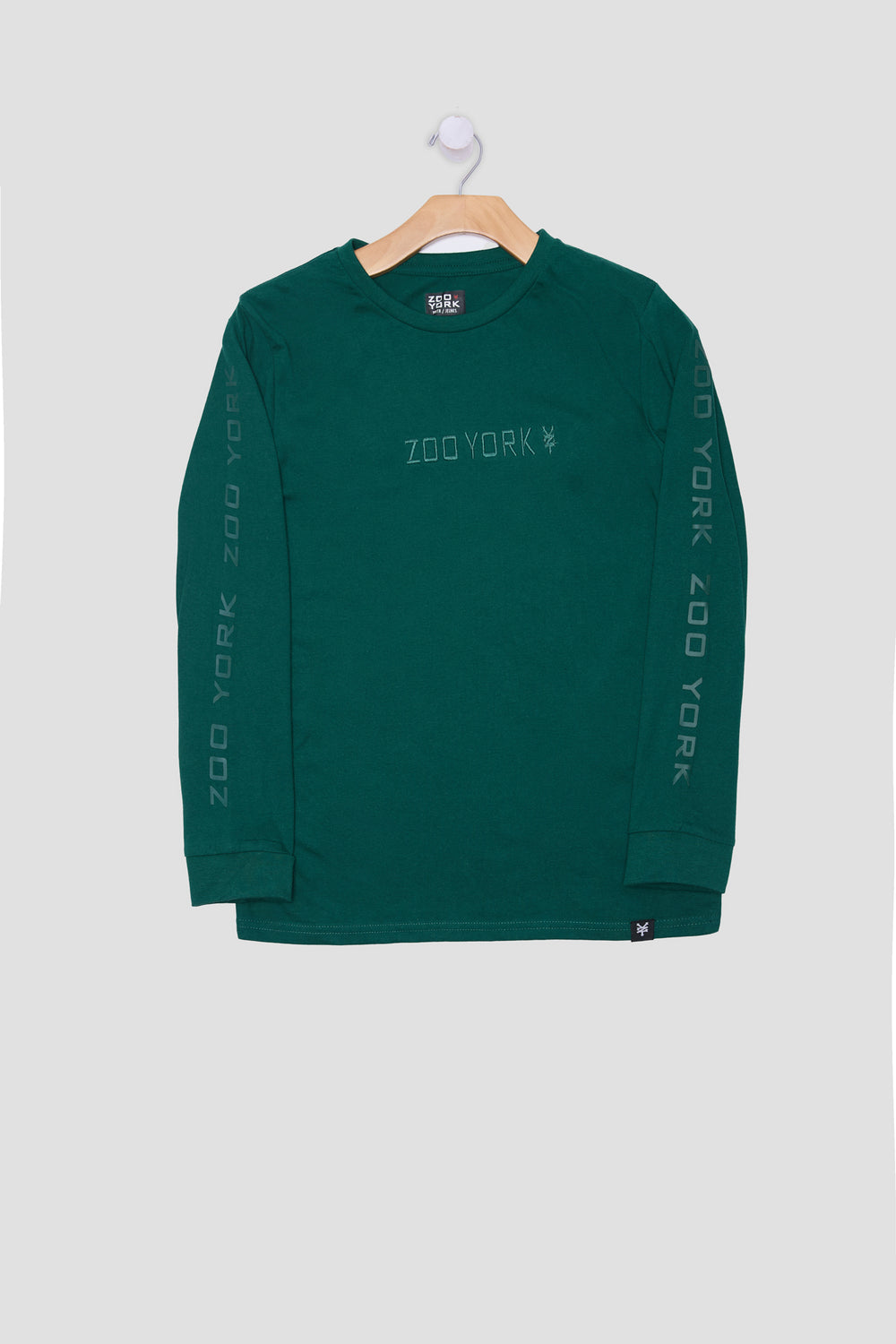 Zoo York Youth Tonal Embroidered Long Sleeve Zoo York Youth Tonal Embroidered Long Sleeve