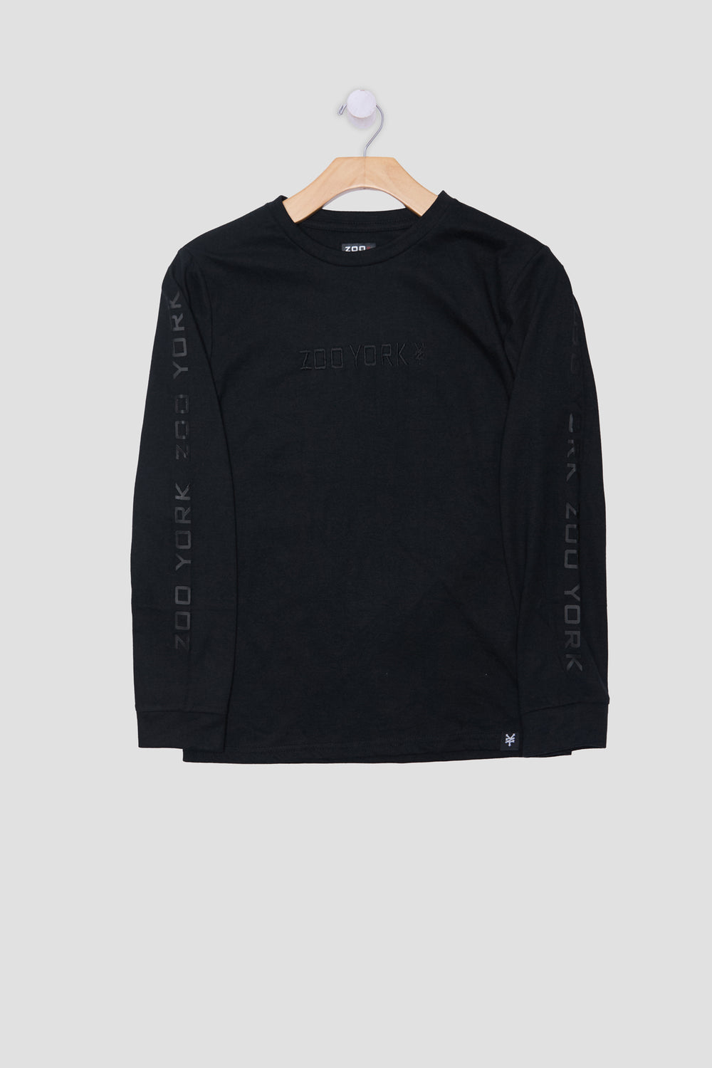 Zoo York Youth Tonal Embroidered Long Sleeve Zoo York Youth Tonal Embroidered Long Sleeve