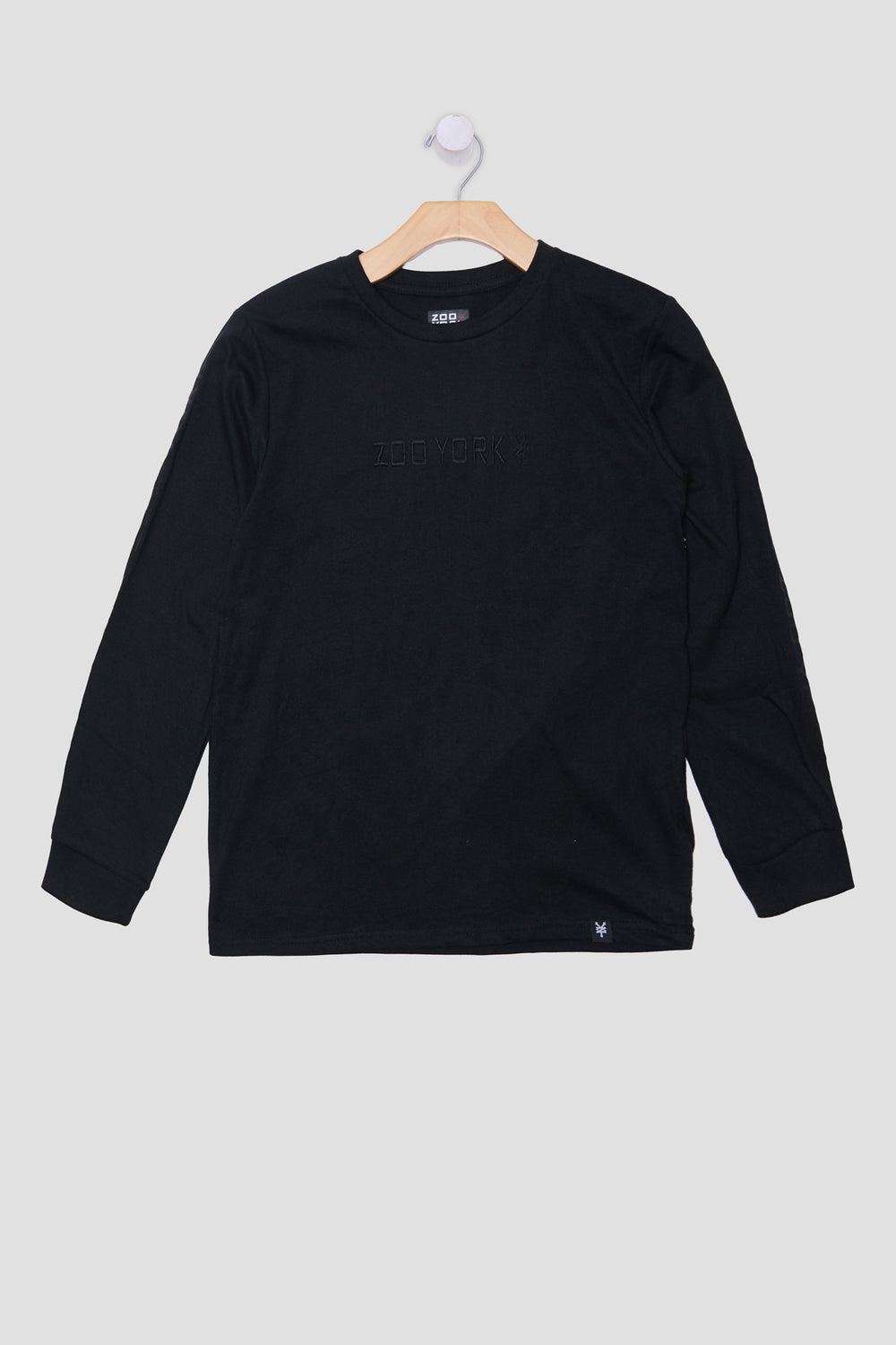 Zoo York Youth Tonal Embroidered Long Sleeve Zoo York Youth Tonal Embroidered Long Sleeve