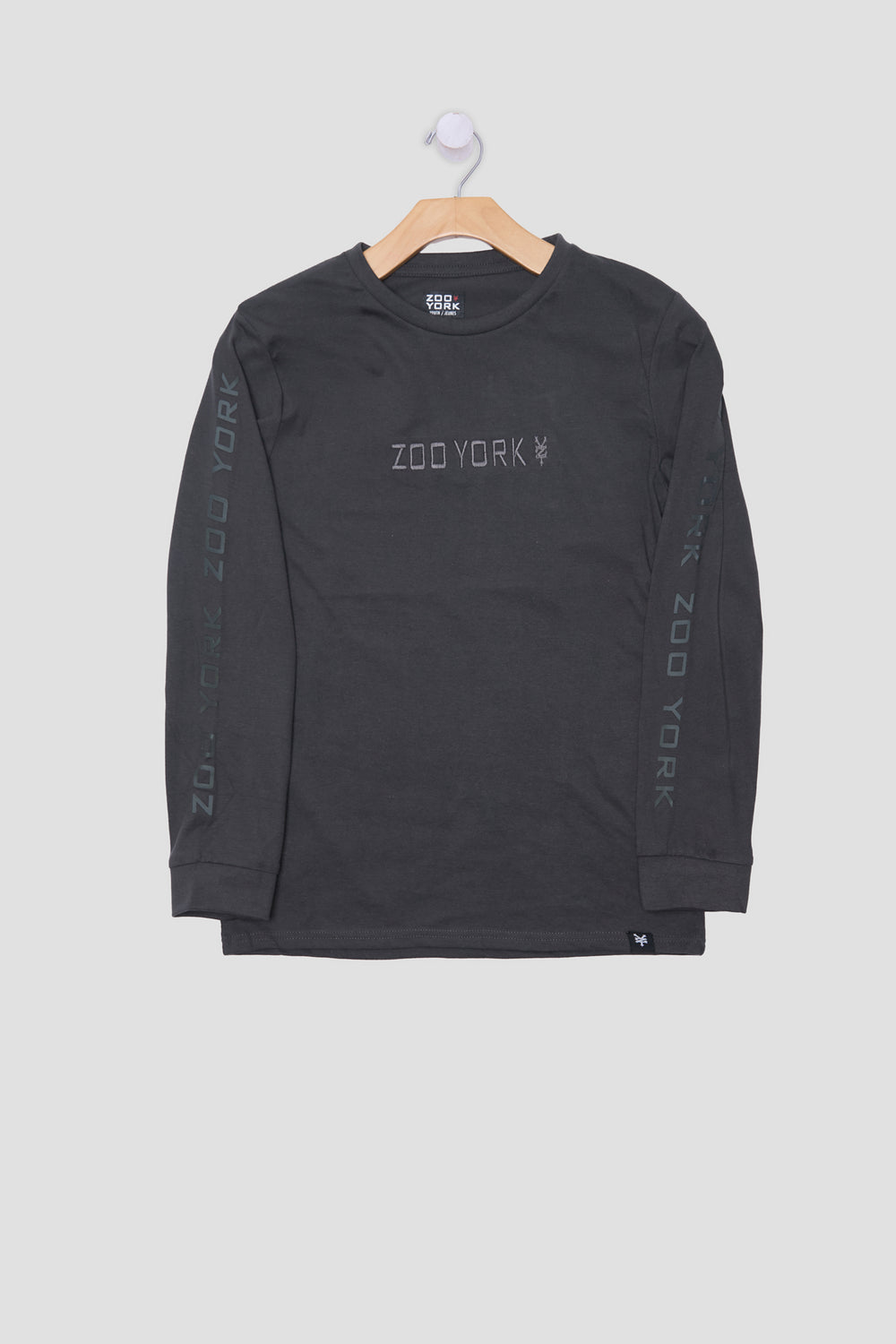 Zoo York Youth Tonal Embroidered Long Sleeve Zoo York Youth Tonal Embroidered Long Sleeve