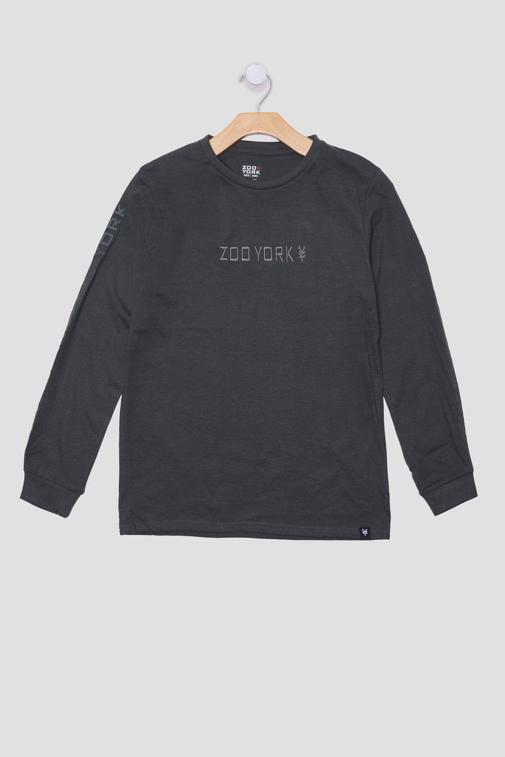 Zoo York Youth Tonal Embroidered Long Sleeve Zoo York Youth Tonal Embroidered Long Sleeve