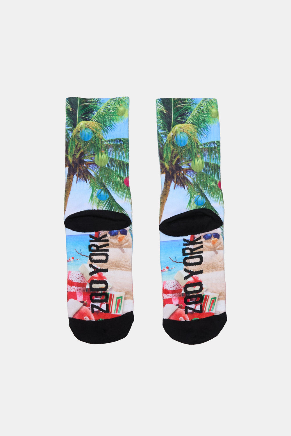 Zoo York Youth Holiday Print Crew Socks Zoo York Youth Holiday Print Crew Socks