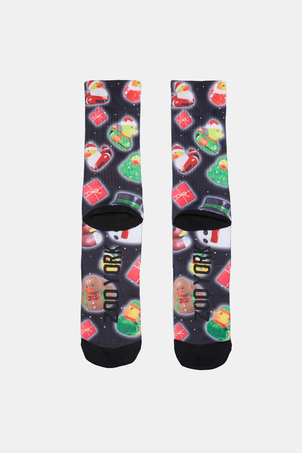 Zoo York Youth Holiday Print Crew Socks Zoo York Youth Holiday Print Crew Socks