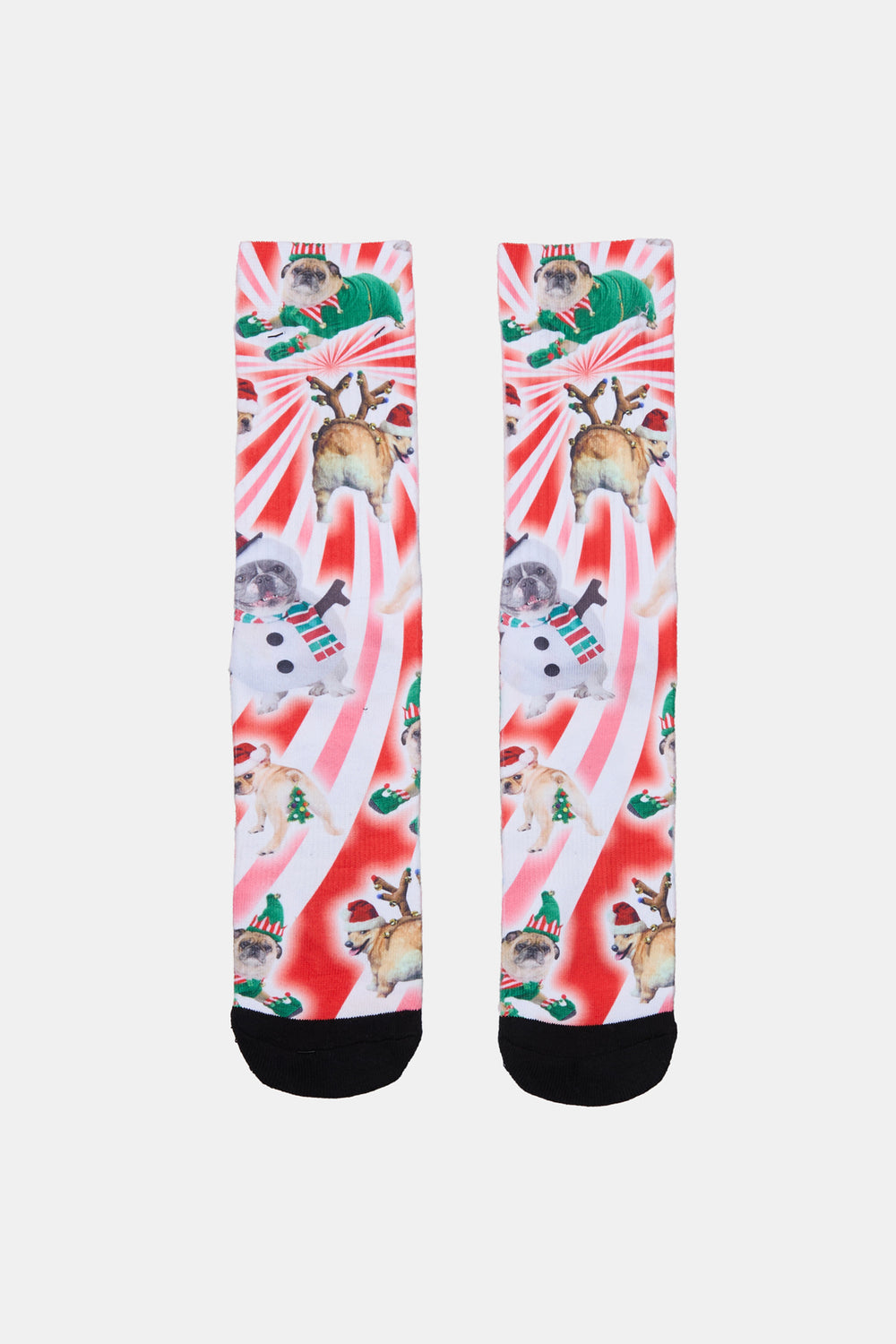 Zoo York Youth Holiday Print Crew Socks Zoo York Youth Holiday Print Crew Socks