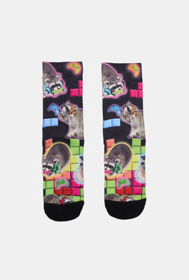 Zoo York Youth Printed Crew Socks