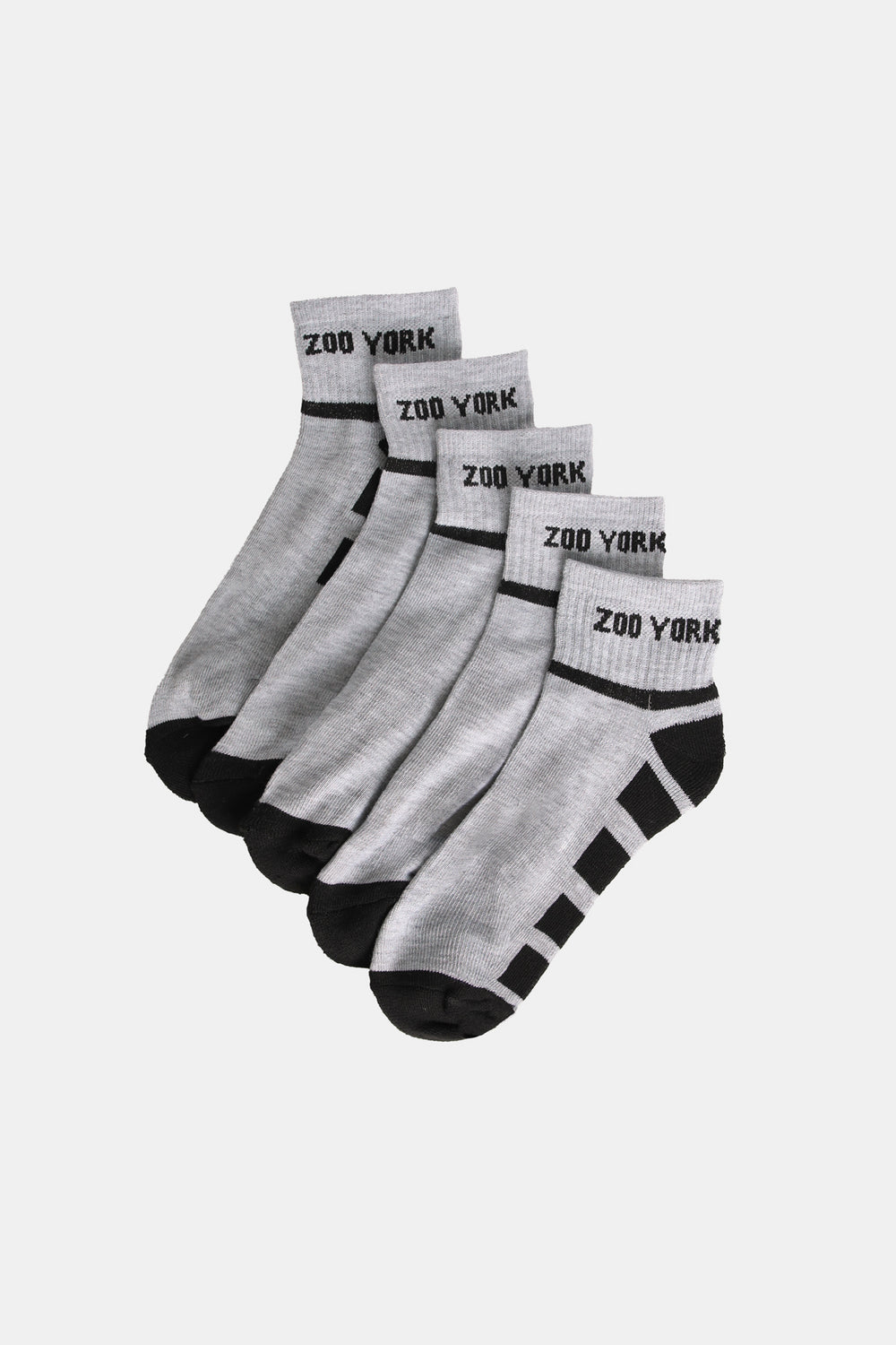 Zoo York Youth 5-Pack Logo Ankle Socks Zoo York Youth 5-Pack Logo Ankle Socks