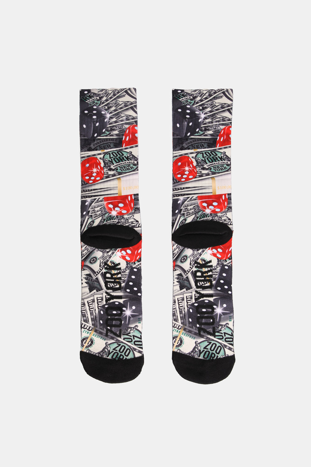 Zoo York Youth Printed Crew Socks Zoo York Youth Printed Crew Socks