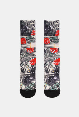 Zoo York Youth Printed Crew Socks