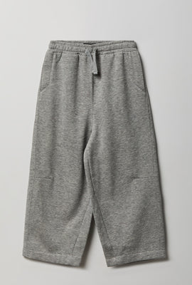 Pantalon en molleton à coupe baril junior
