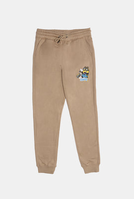 Jogger en molleton Imprimé Minion junior