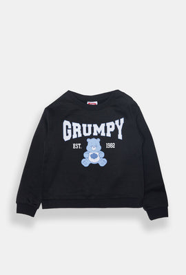 Sweatshirt imprimé Grumpy Care Bears fille