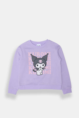 Sweatshirt imprimé Kuromi fille