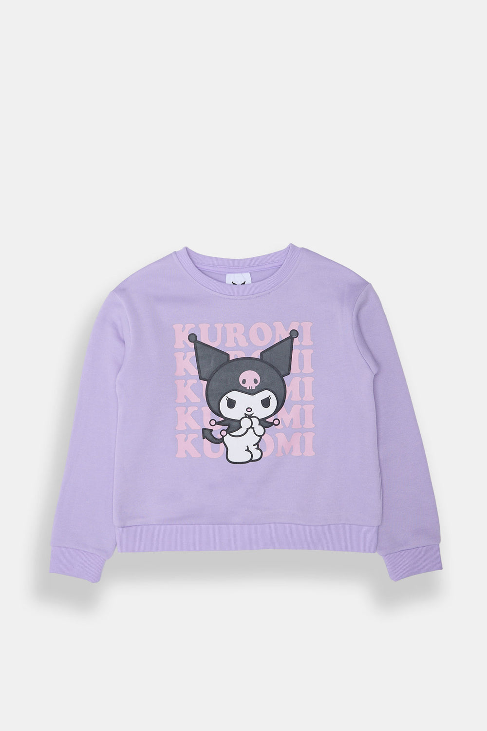 Girls Kuromi Graphic Sweatshirt Girls Kuromi Graphic Sweatshirt