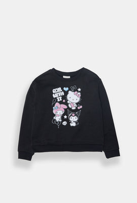 Sweatshirt imprimé Hello Kitty Roll With It fille