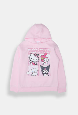 Girls Hello Kitty And Friends Graphic Hoodie