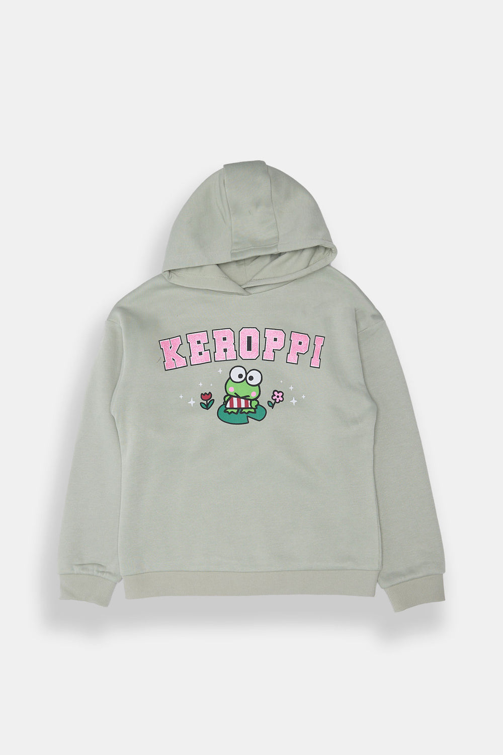 Girls Keroppi Graphic Hoodie Girls Keroppi Graphic Hoodie