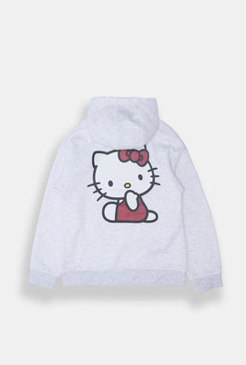 Girls Hello Kitty Bow Graphic Hoodie