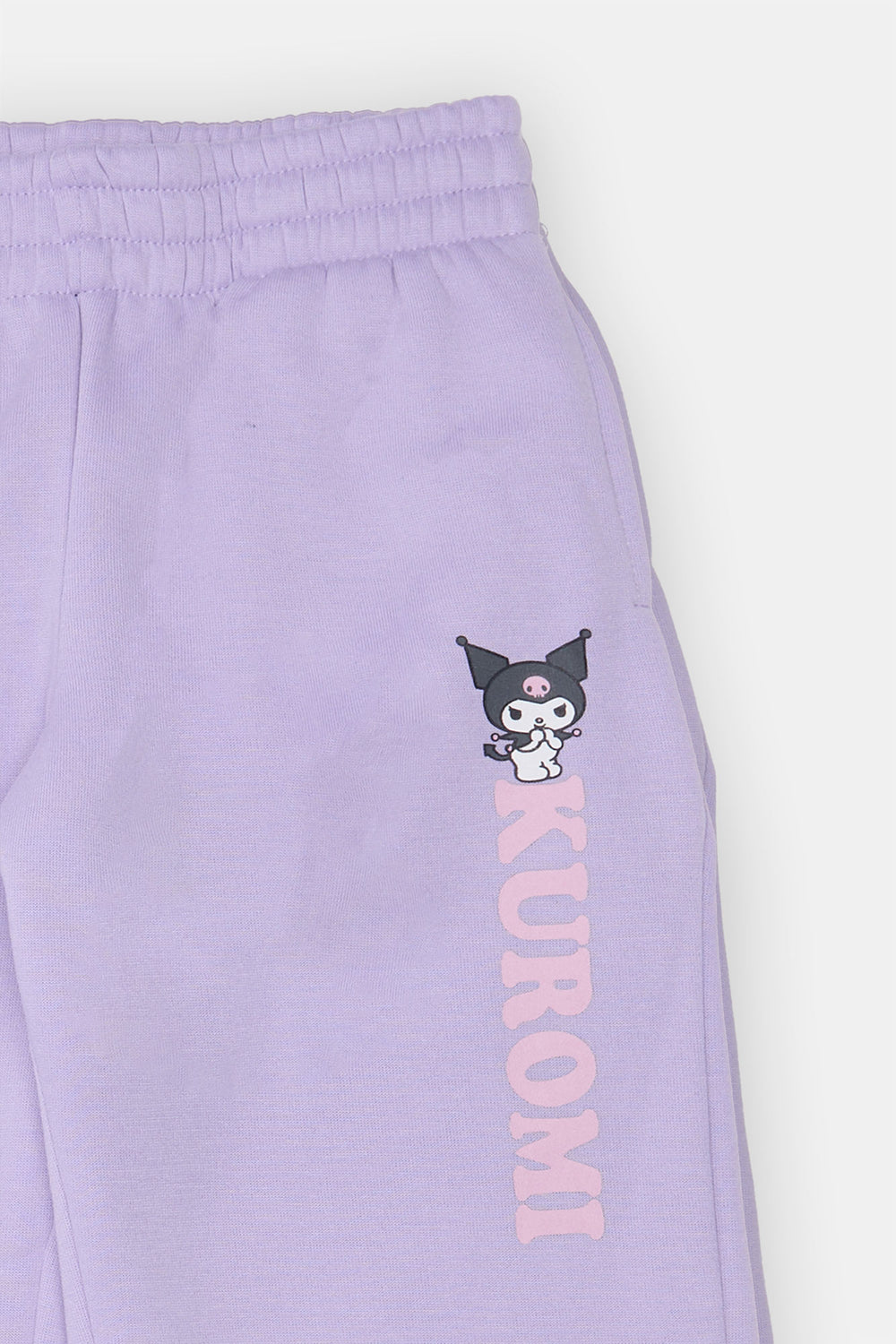 Girls Kuromi Wide-Leg Sweatpant Girls Kuromi Wide-Leg Sweatpant