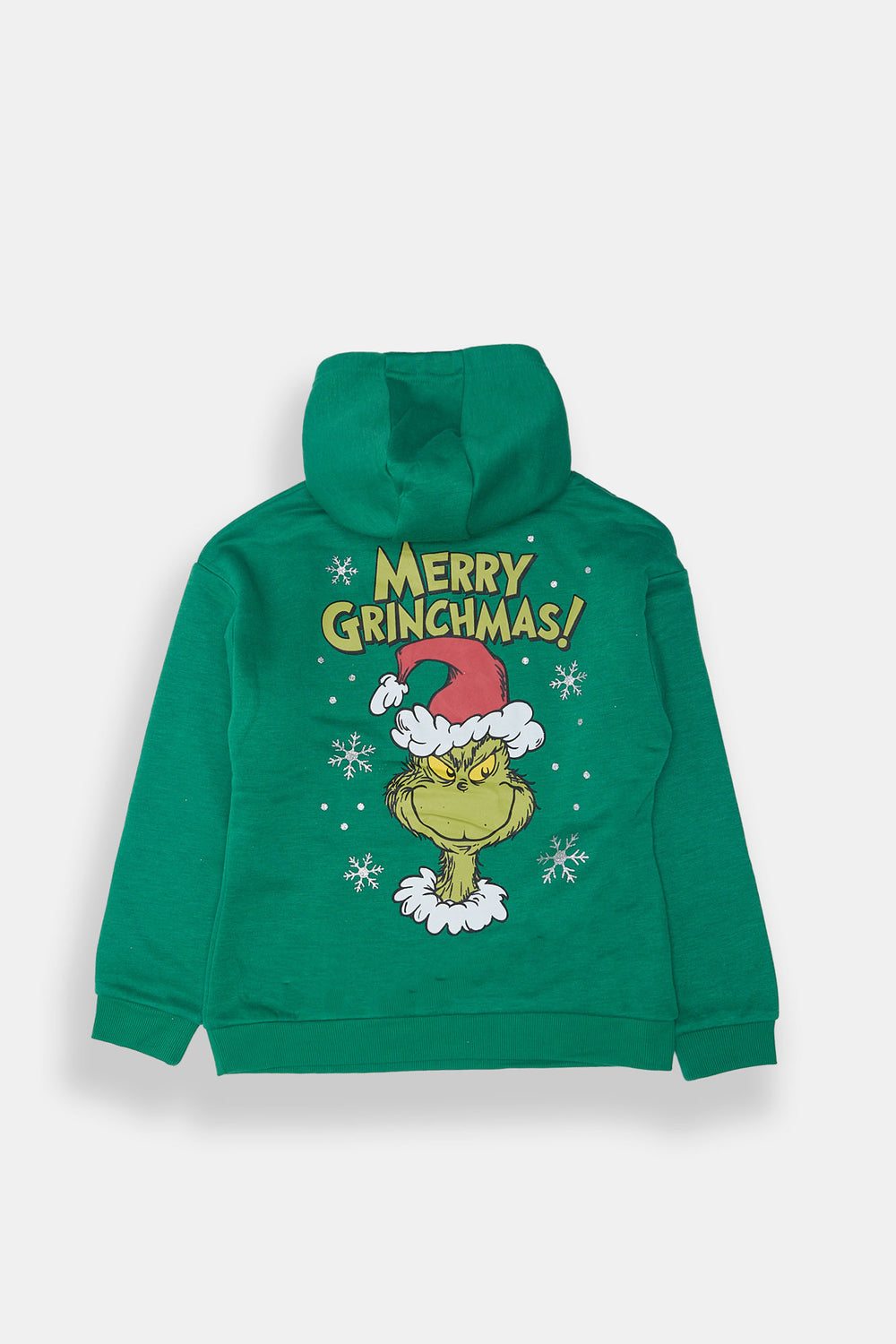 Haut à capuchon imprimé Merry Grinchmas The Grinch fille Haut à capuchon imprimé Merry Grinchmas The Grinch fille