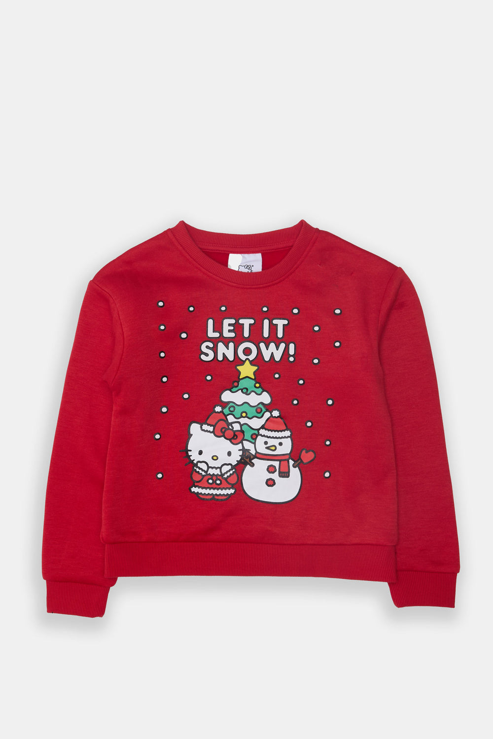 Girls Hello Kitty Let It Snow! Graphic Sweatshirt Girls Hello Kitty Let It Snow! Graphic Sweatshirt