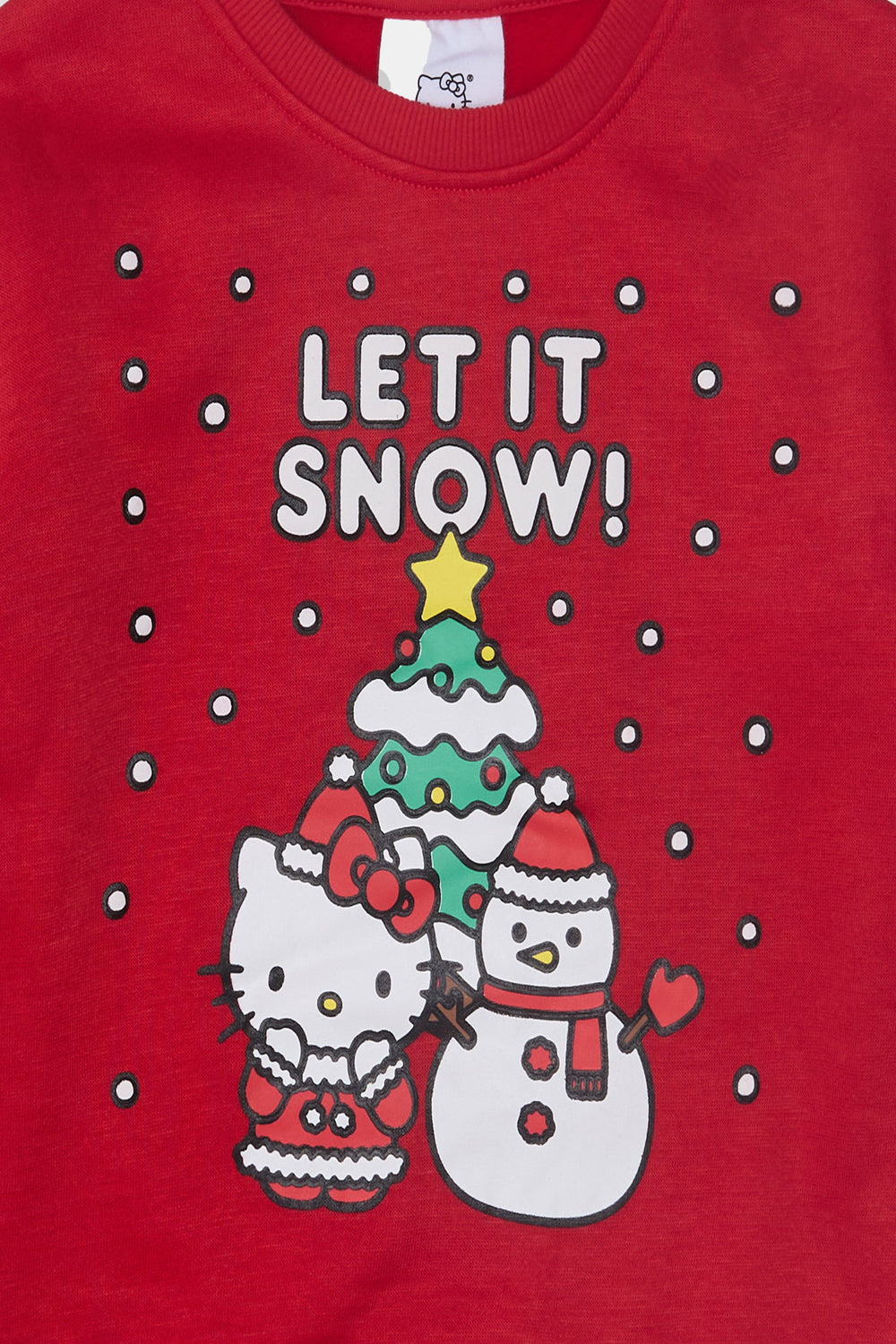 Girls Hello Kitty Let It Snow! Graphic Sweatshirt Girls Hello Kitty Let It Snow! Graphic Sweatshirt