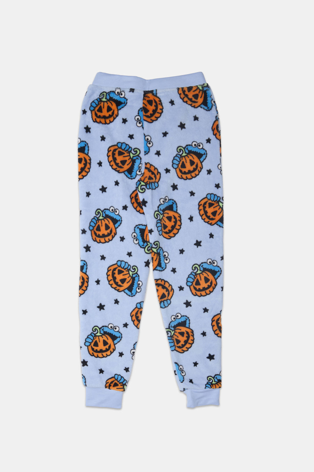 Pantalon de pyjama en peluche citrouille Cookie Monster fille Pantalon de pyjama en peluche citrouille Cookie Monster fille