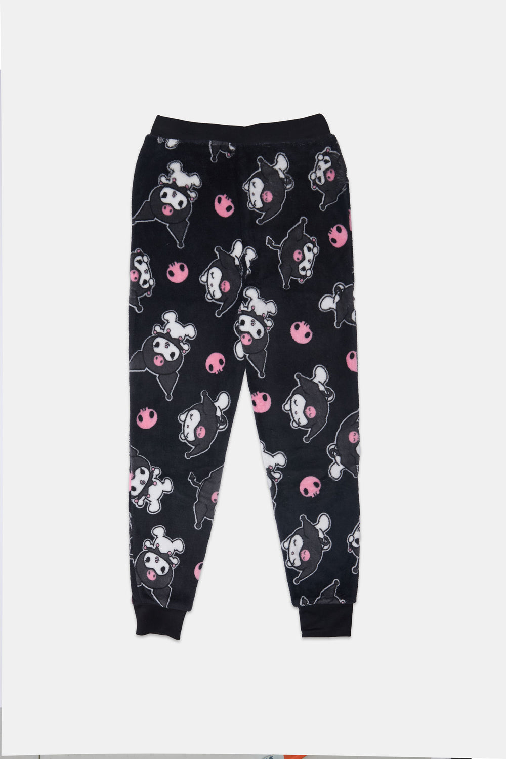 Pantalon de pyjama en peluche Kuromi fille Pantalon de pyjama en peluche Kuromi fille