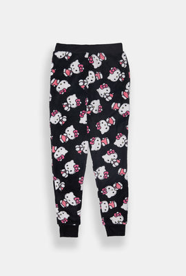 Pantalon de pyjama en peluche Hello Kitty fille