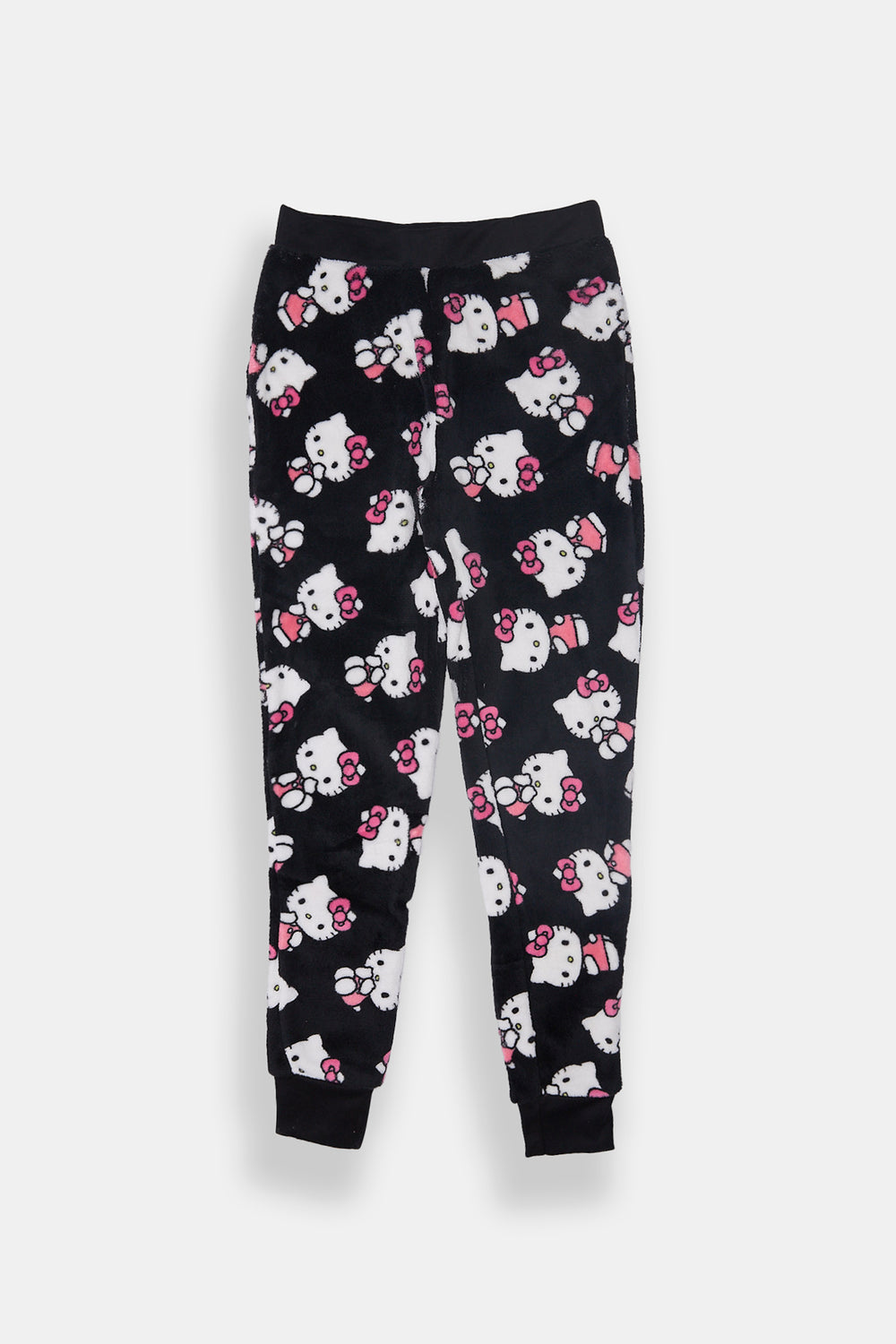 Pantalon de pyjama en peluche Hello Kitty fille Pantalon de pyjama en peluche Hello Kitty fille