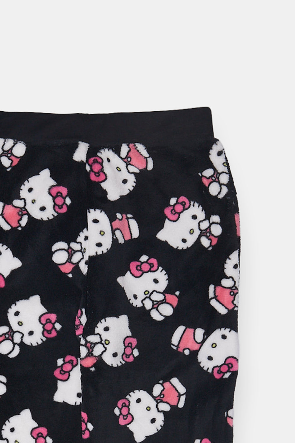 Pantalon de pyjama en peluche Hello Kitty fille Pantalon de pyjama en peluche Hello Kitty fille