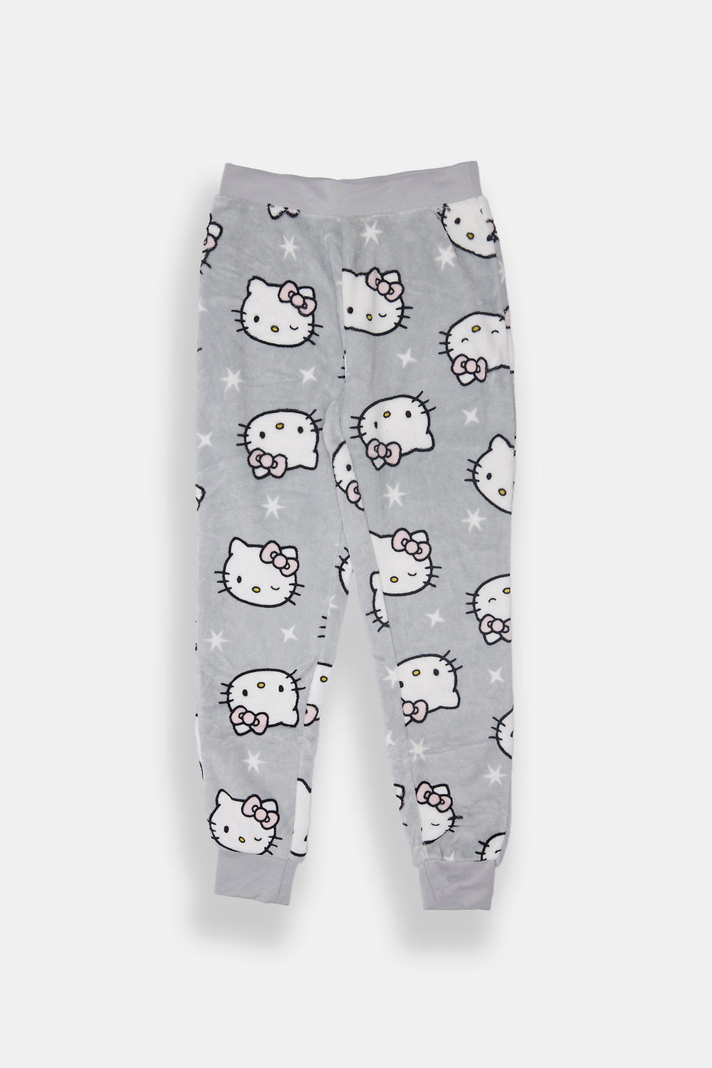 Pantalon de pyjama en peluche scintillant Hello Kitty fille Pantalon de pyjama en peluche scintillant Hello Kitty fille