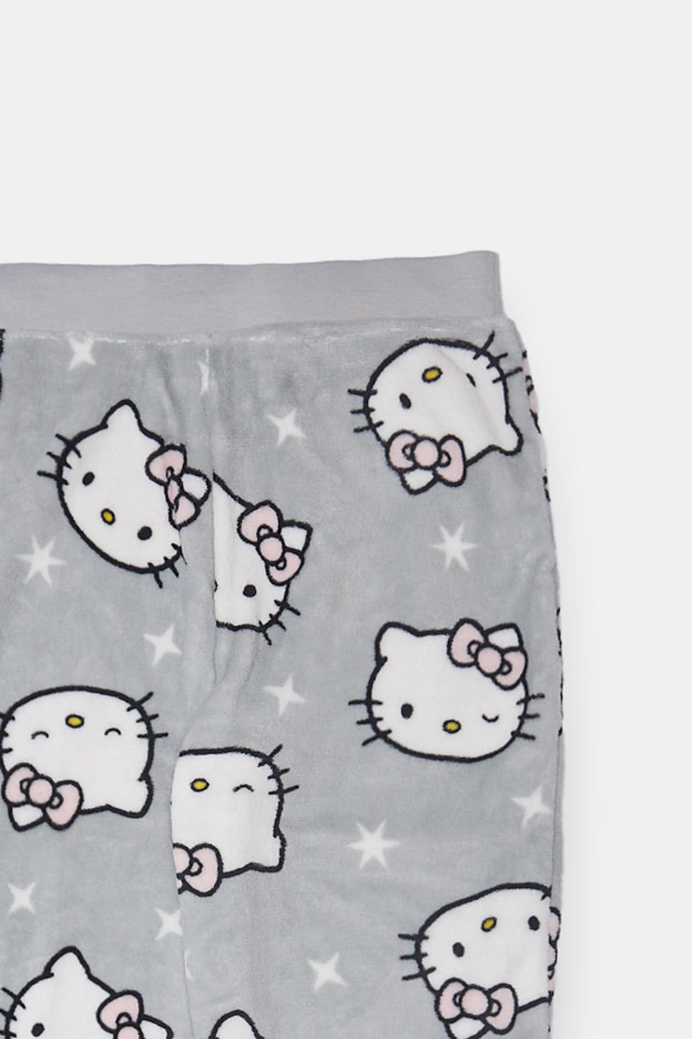 Pantalon de pyjama en peluche scintillant Hello Kitty fille Pantalon de pyjama en peluche scintillant Hello Kitty fille