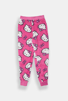 Pantalon de pyjama en peluche Hello Kitty fille