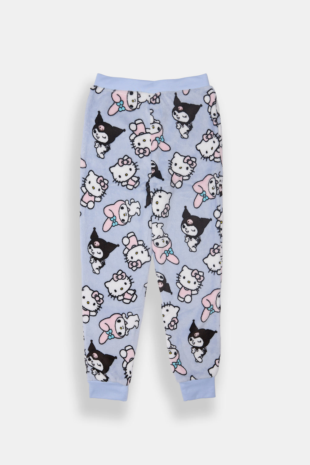 Girls Kuromi My Melody Plush Pajama Pant Girls Kuromi My Melody Plush Pajama Pant