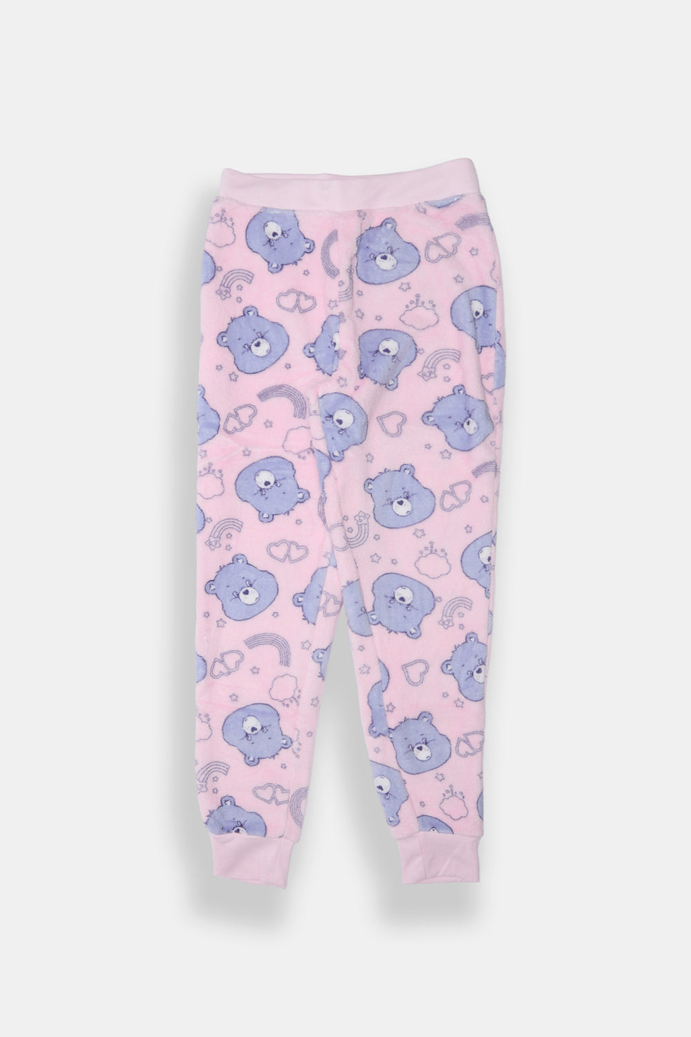 Girls Care Bears Plush Pajama Pant Girls Care Bears Plush Pajama Pant