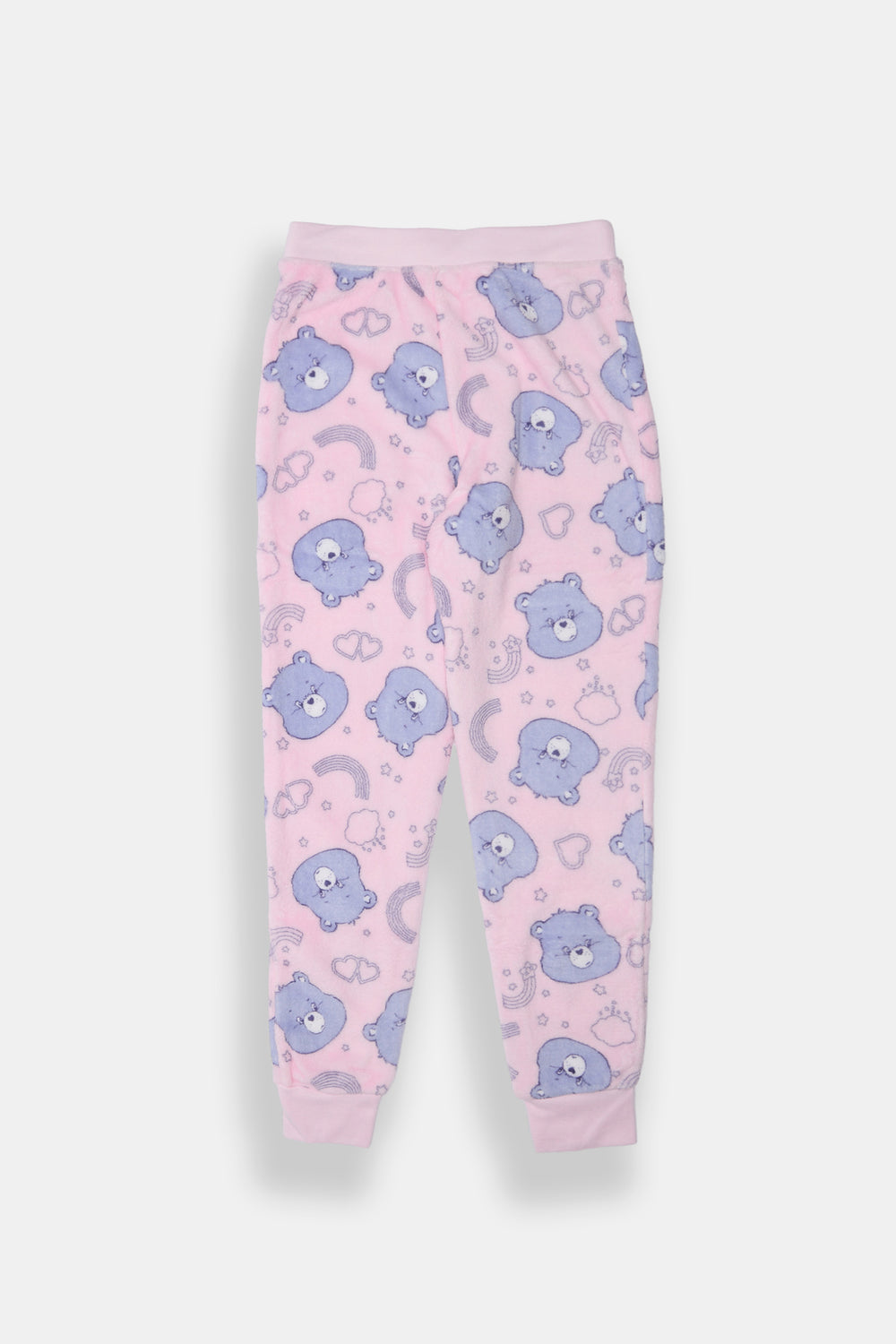 Girls Care Bears Plush Pajama Pant Girls Care Bears Plush Pajama Pant