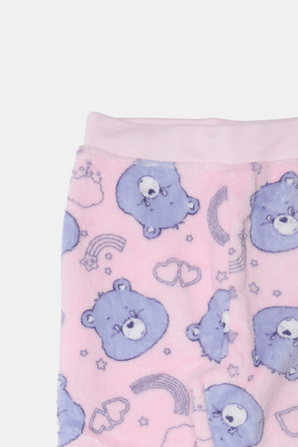 Girls Care Bears Plush Pajama Pant Girls Care Bears Plush Pajama Pant